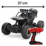 Imagem de Carrinho de Controle Remoto 4x4 Grande 37cm Rally Truck Off Road Tracker Monster Recarregável 