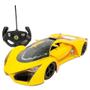 Imagem de Carrinho de Controle Remoto Ferrari Sport Amarelo - Dm Toys