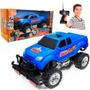 Imagem de Carrinho de Controle Remoto - Monster Truck - 7 Funções - Azul - Polibrinq