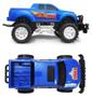 Imagem de Carrinho De Controle Remoto Monster Truck Azul Polibrinq