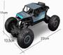 Carrinho de Controle Remoto Recarregável Com Suspensão Off-Road Asfalto Terra Grama Brinquedo Infantil Big Foot Azul - Toy King Imagem de Carrinho de Controle Remoto Recarregável Com Suspensão Off-Road Asfalto Terra Grama Brinquedo Infantil Big Foot Azul
