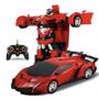 Imagem de Carrinho De Controle Remoto Transformers Robô Lamborghini(vermelho)