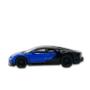 Imagem de Carrinho de ferro Miniatura Bugatti Chiron Supersport Azul 1/38, 12,5 CM Kinsmart
