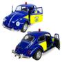 Imagem de Carrinho De Ferro Miniatura Fusca Policia Rodoviária Federal