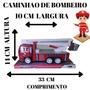 Imagem de Carrinho De Flexão Caminhao De Bombeiro Guindaste