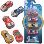 Imagem de Carrinho de fricção Mini Veículo Pack 5 Pull Back Puxa e Solta Candide 4610