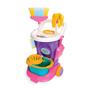 Imagem de Carrinho de Limpeza Infantil Cleaning Trolley Rosa - Maral