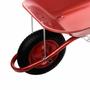Imagem de Carrinho de mão com caçamba metálica vermelho 45 litros - Gordini Soft - Esfera