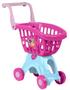 Imagem de Carrinho de Mercado Compras Barbie Chef Infantil Rosa