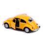 Imagem de Carrinho de Metal Fusca Amarelo McFive 001379B - Shiny Toys