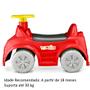 Imagem de Carrinho de Montar Infantil Bombeiro com Volante p/ Criança Bebê até 30kg Toymotor