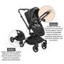 Imagem de Carrinho de Passeio Candy X (0-15kg) Preto - Litet