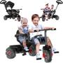 Imagem de Carrinho de Passeio e Pedal Bandeirante Moto Smart Duo Capota