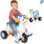 Imagem de Carrinho de Passeio e Pedal para Bebe Calesita Fantasy Azul