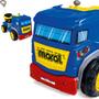 Imagem de Carrinho de Passeio e Pedal para Bebe Maral Truck Azul 12m