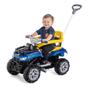 Imagem de Carrinho de passeio infantil Calesita Aro de Proteção Passeio e Pedal Empurrador Suporte p/Bolsa