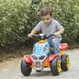 Imagem de Carrinho De Passeio Infantil com Pedal e Empurrador Quadriciclo Colorido - Maral