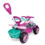 Imagem de Carrinho de Passeio Infantil com Pedal e Empurrador Quadriciclo Lady Star MARAL BRINQUEDOS