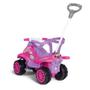 Imagem de Carrinho De Passeio Infantil Cross Legacy Pink - Com Pedal Com Empurrador Calesita