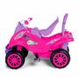 Imagem de Carrinho de passeio infantil Cross Legacy Rosa Pink quadriciclo com pedal e empurrador Calesita