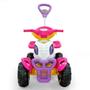Imagem de Carrinho De Passeio Infantil Empurrador Pedal Quadriciclo Criança Maral