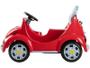 Imagem de Carrinho de Passeio Infantil Fouks com Pedal - Vermelho - Calesita