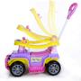 Imagem de Carrinho de Passeio Infantil Jip Jip Com Haste Direcional Menina Maral