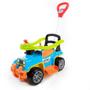 Imagem de Carrinho De Passeio Infantil Quadriciclo Com Empurrador e Buzina Maral Jip Jip Colorido