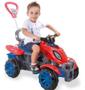 Imagem de Carrinho De Passeio Infantil Quadriciclo Haste Pedal Menina