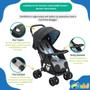 Imagem de Carrinho De Passeio P/Bebê Tipo Berço Buggy Mickey Multikids