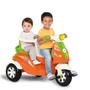 Imagem de Carrinho de Passeio/Pedal Infantil Com Empurrador + 02 Capacetes - Moto Duo - Calesita