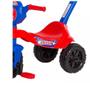 Imagem de Carrinho de passeio/Pedal infantil Kemotoca Spider c/Haste