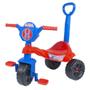 Imagem de Carrinho de Passeio/Pedal Infantil Kemotoca Spider com Haste - Ref BQ0505M Kendy Brinquedos