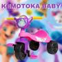 Imagem de Carrinho de passeio/pedal infantil KEMOTOCA UNICORNIO