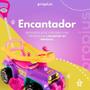 Imagem de Carrinho De Passeio Quadriciclo Infantil Menina Colorido Com Haste Guia Mini Veículo Confortável Coordenação Motora