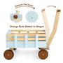 Imagem de Carrinho de passeio Wagon Toy PairPear Kids Wooden Cargo Walker Cart