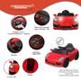 Imagem de Carrinho De Pedal Infantil 2 em 1 Porsche Vermelho 12V Usb