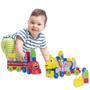 Imagem de Carrinho De Puxar Coti Block Com Blocos Brinquedo Didático