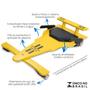 Imagem de Carrinho de Rolimã F1 Junior Amarelo 55