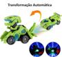 Imagem de Carrinho Deform Dinosaur Transformação Cores Vibrantes