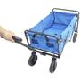 Imagem de Carrinho Dobrável Articulado Transporte Camping Praia Pesca Até 80 Kg Importway Iwcdca