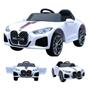 Imagem de Carrinho Elétrico Infantil Bmw S4 12v Branco - Bang Toys