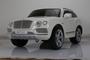 Imagem de Carrinho Elétrico Infantil Para Crianças Motorizado Bentley Bentayga - Branco