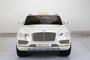 Imagem de Carrinho Elétrico Infantil Para Crianças Motorizado Bentley Bentayga - Branco
