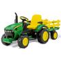 Imagem de Carrinho Elétrico Mini Trator John Deere Ground Force 12V - Peg-Pérego