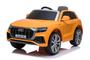 Imagem de Carrinho Elétrico Para Criança Deluxe AudiQ8 Laranja