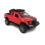 Imagem de Carrinho em Miniatura Ford Raptor Vermelho de Ferro Realista 1:32