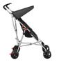 Imagem de Carrinho Estilo Guarda Chuva Multikids Baby Preto Com Chassi De Cor Prateado