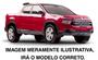 Imagem de Carrinho Fiat Toro Metalizada Pick Up 38cm - Roma Brinquedos