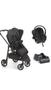 Imagem de Carrinho Galzerano Olympus New Black Com Bebe Conforto +Base